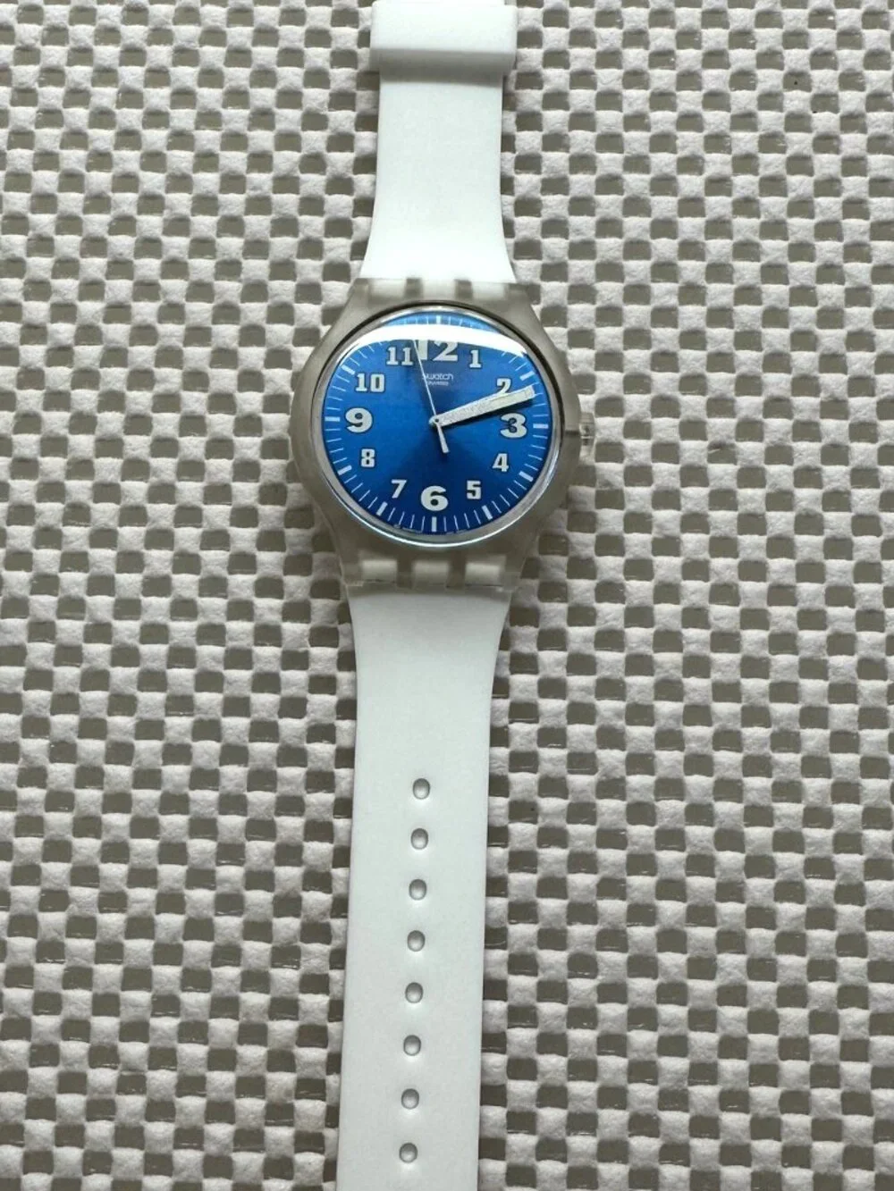 Swatch Watch Ocean Ripple SUDK103 Vintage 2001